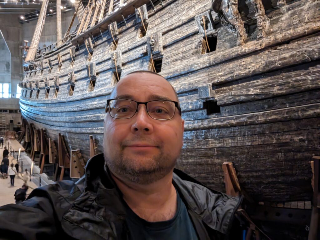 Selfie vor der Vasa